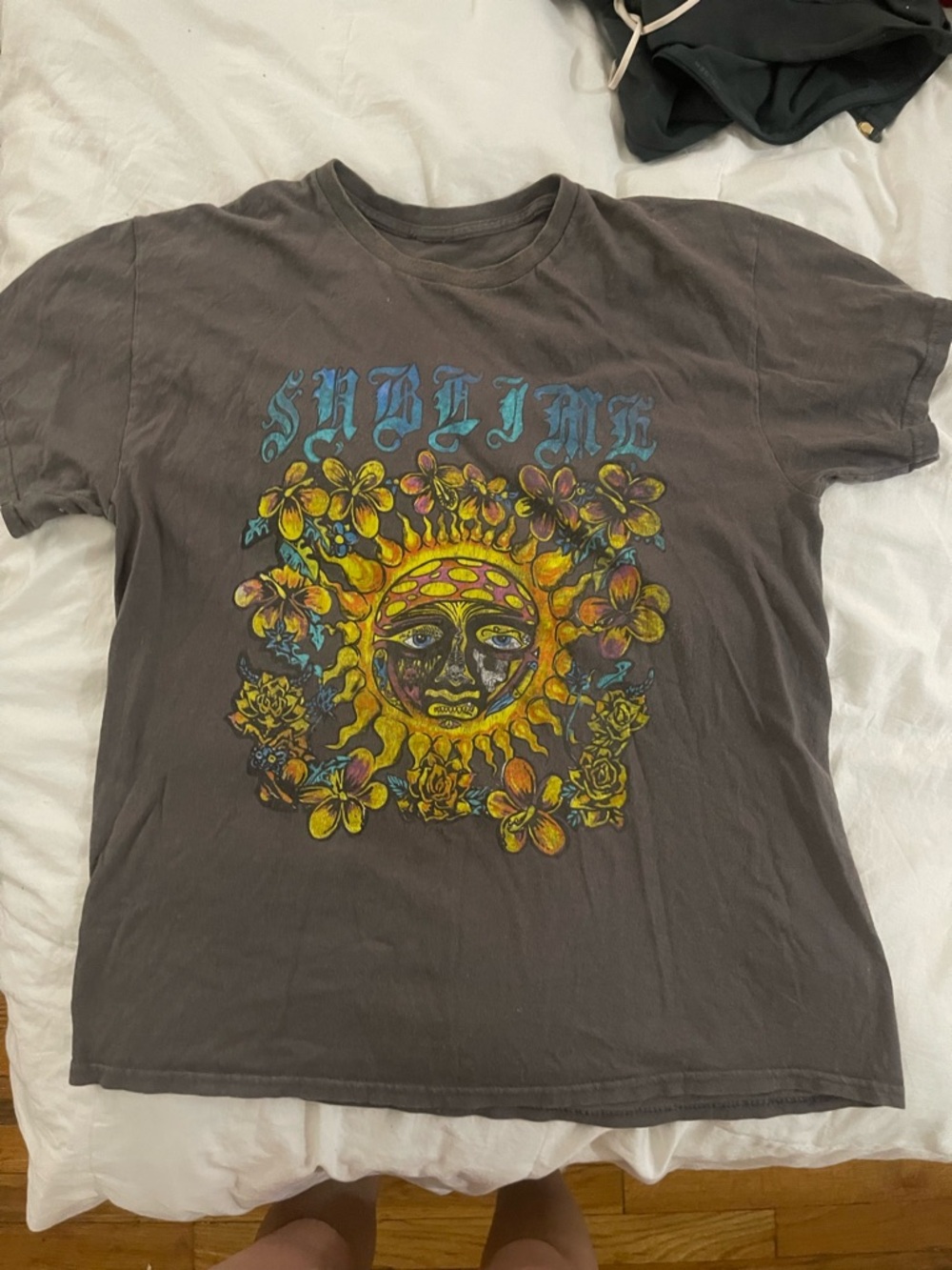 Sublime Graphic Short Sleeve Tee - Charcoal